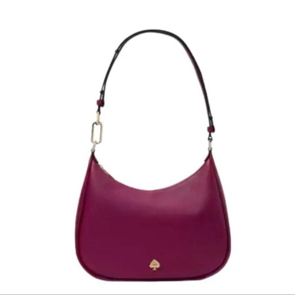 NWOT Kate Spade Kayla Large Shoulder Bag in Dark Raspberry